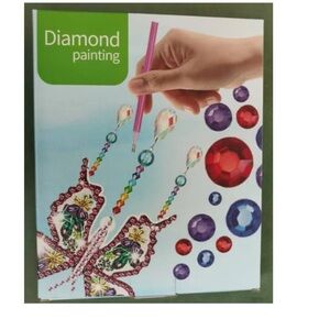 Frundoo Diamond Painting Sun Catchers 6 pc New in box HG 0010
